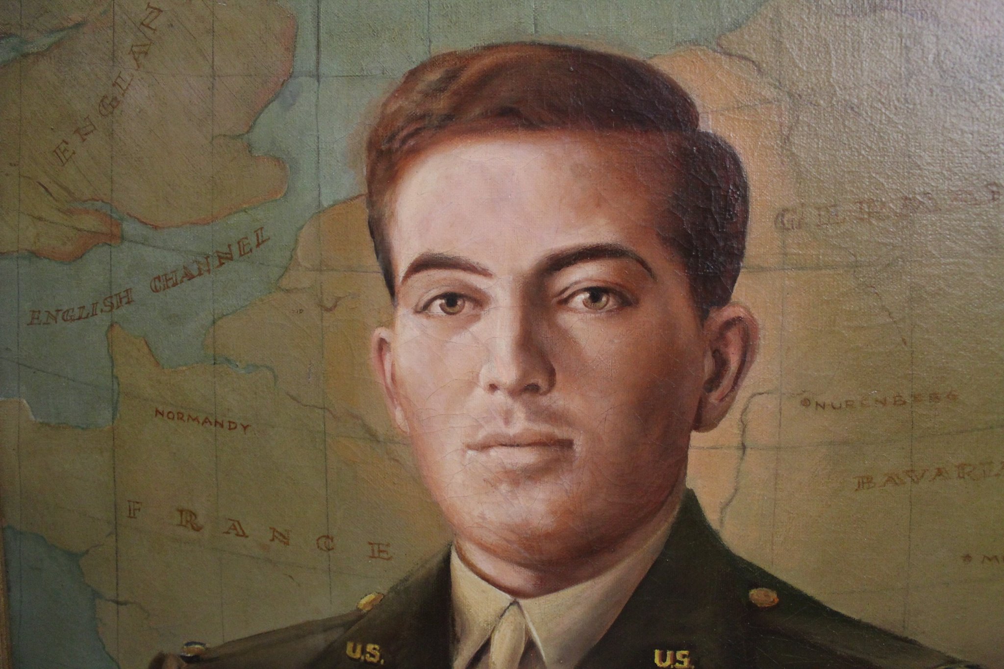 mystery painting closeup